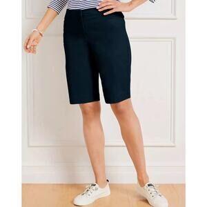 Talbots Sz 2 Perfect Shorts Black‎ Bermuda